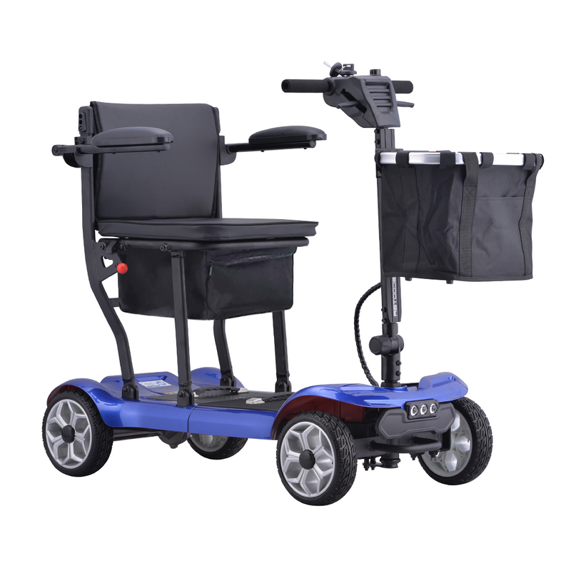 Load image into Gallery viewer, 19KG Electric Mobility Scooter Airplane OK Lithium Motorised Foldable w/ Bag
