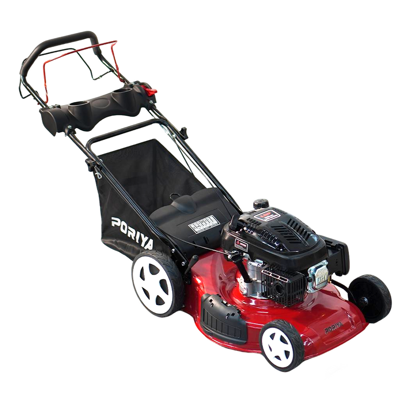 Load image into Gallery viewer, PORIYA 20" Self-Propelled Lawn Mower 220cc 4-Stroke Engine oil Push Lawnmower
