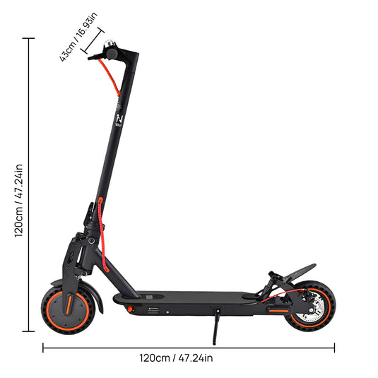 Exclusive 900W 40KM/H Electric Scooter Foldable Travel E-Bike w/ Shock Absorber