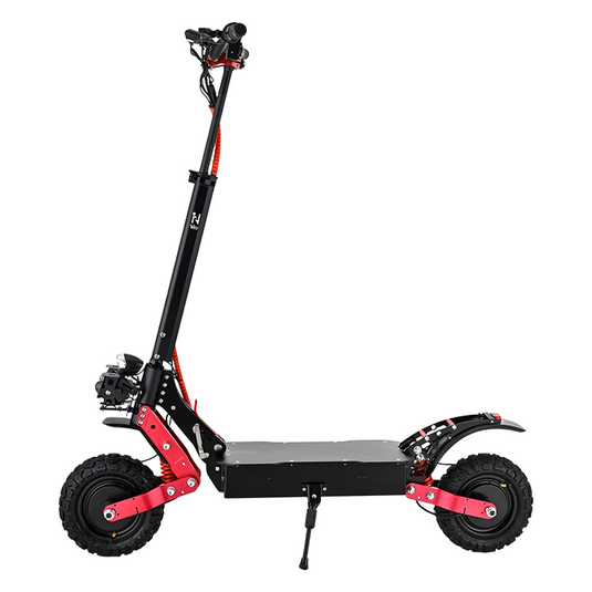 4000W 70-80KM/H Portable Electric Scooter Dual Motor Foldable Off Road E-Bike