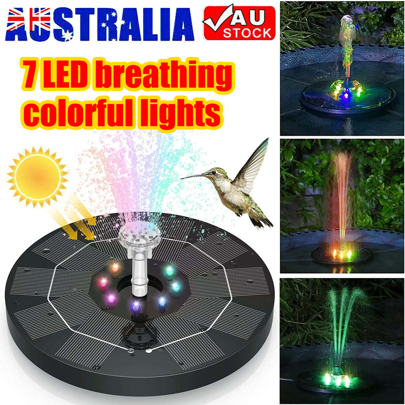 Load image into Gallery viewer, PORIYA Solar Pond Pump Water Fountain Outdoor Powered Submersible Filter AU
