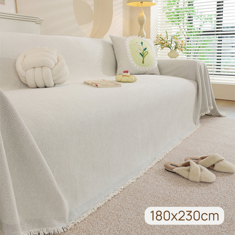 Load image into Gallery viewer, PORIYA Sofa Couch Throw Cover Blanket Recliner Chair Cover Sofa Slipcover Throw
