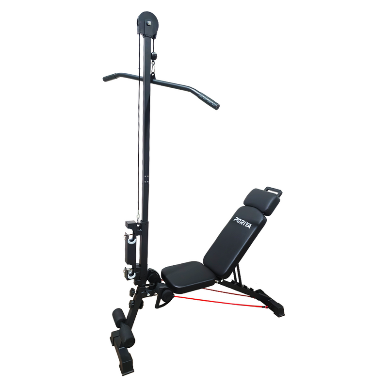 Load image into Gallery viewer, PORIYA 9In1 Foldable Adjustable Weight Bench Fitness Bench Adjustable Bench Gym
