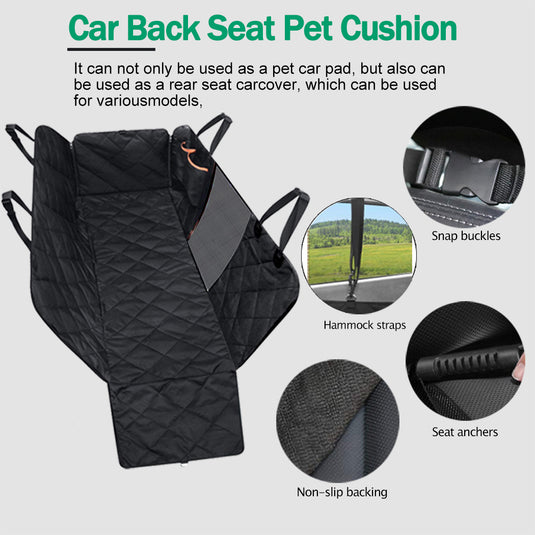 PORIYA Premium Pet Car Seat Cover Hammock Non-Slip Protector Mat Waterproof Cat Dog