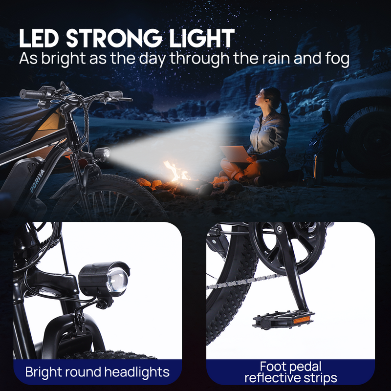 Load image into Gallery viewer, 26&quot; Mountain eBike 48V 10Ah Magnesium Alloy Electric Bicycle 1500W Motor E-MTB

