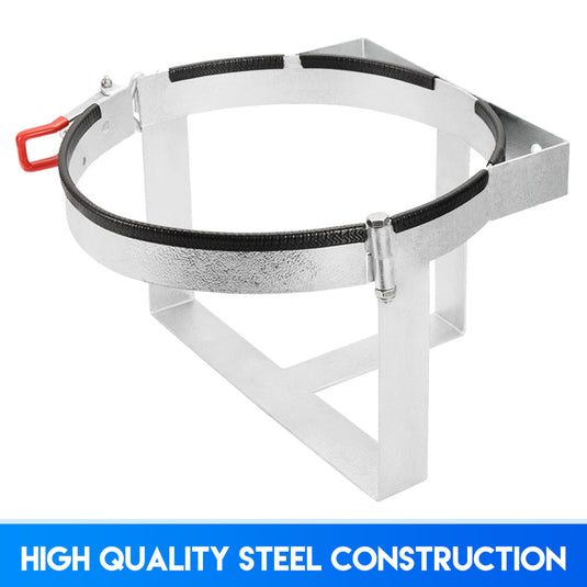 PORIYA 4.5KG/9KG Gas Bottle Holder Steel Galvanized Lockable Camper Trailer Caravan 4WD