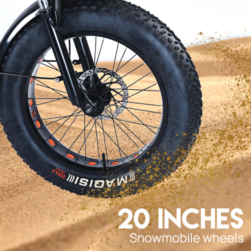 Load image into Gallery viewer, Electric Bicycle Ebike 48V 2000W Mountain Bike 20&quot; Fat Tire Shimano 7 Speed
