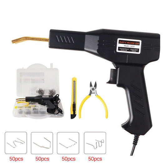 PORIYA 50W Plastic Welding Machine Stapler Welder Garage Tool Repair Kit Car Bumper AU
