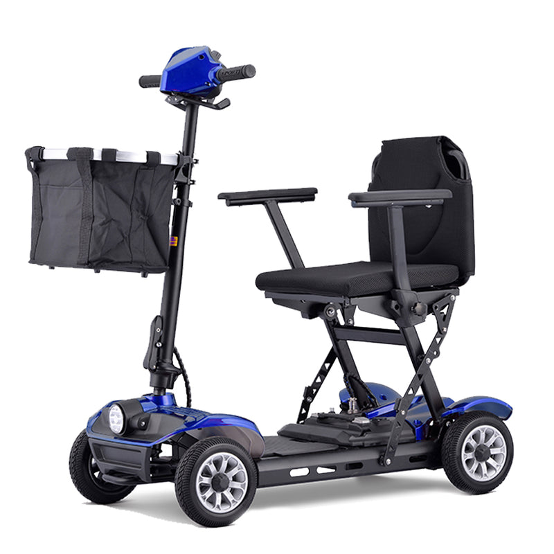Load image into Gallery viewer, Portable Electric Mobility Scooter Motorised 4 Wheel Folding Scooter 35KM Range
