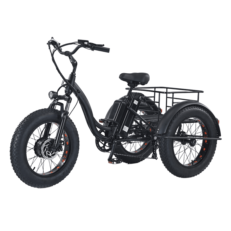Load image into Gallery viewer, 1500W Electric Tricycle escooter Urban City Bicycle Rechargeable 20&quot; Fat Tyre

