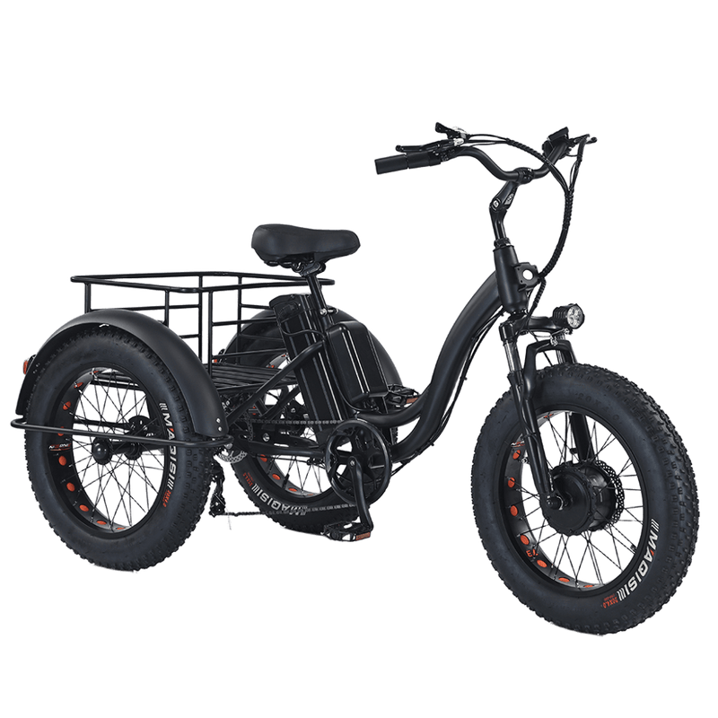 Load image into Gallery viewer, 1500W Electric Tricycle escooter Urban City Bicycle Rechargeable 20&quot; Fat Tyre
