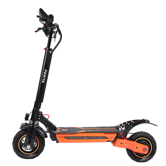 PORIYA Electric Scooter 2000W 65KM/H Portable Foldable Off Road Adult E-Bike