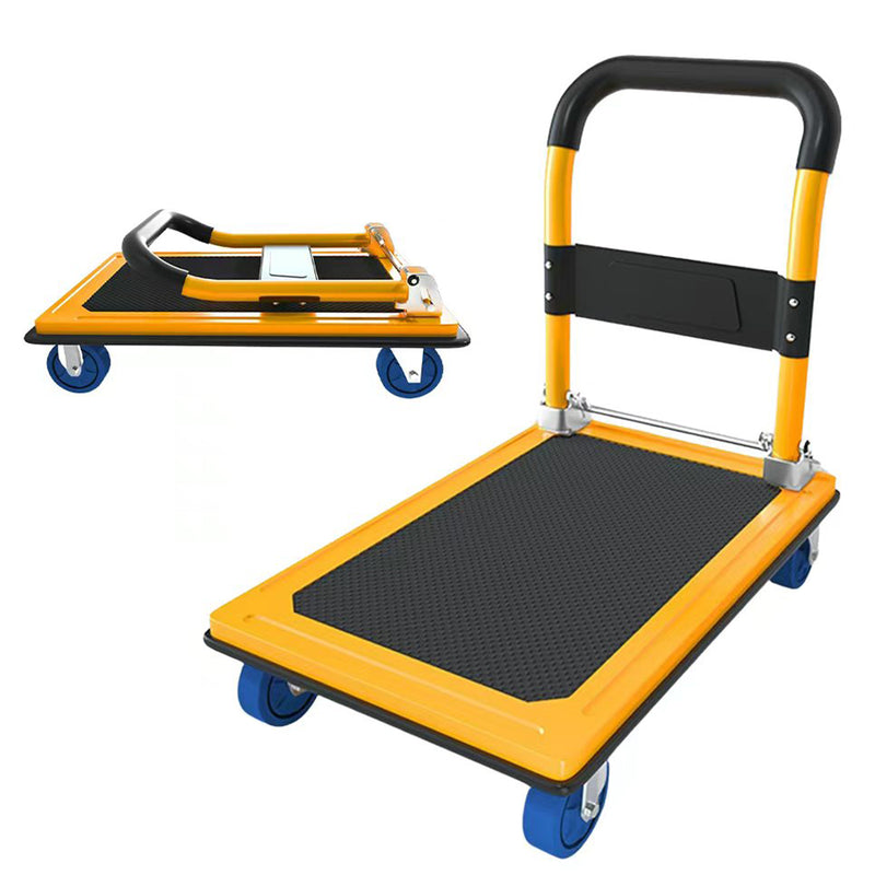 Load image into Gallery viewer, PORIYA 150KG Folding Platform Trolley Hand Cart Heavy Duty Hand Truck Foldable Dolly
