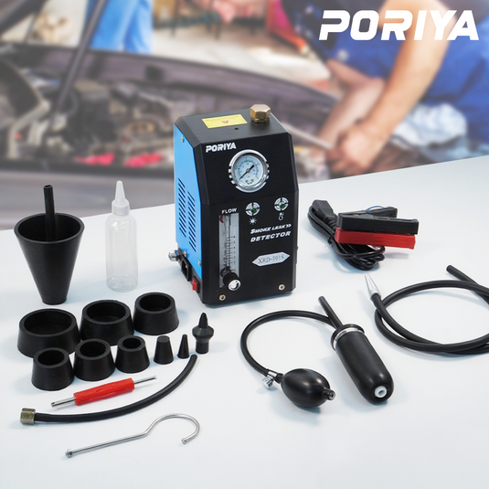 PORIYA Automotive Smoke Machine Leak Detector EVAP Leak Tester Built-in Air Pump