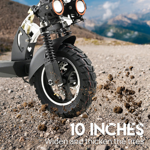 Load image into Gallery viewer, Electric Scooter 2000W 50KM/H Foldable Portable Adult Off Road E-Bike W/Tail

