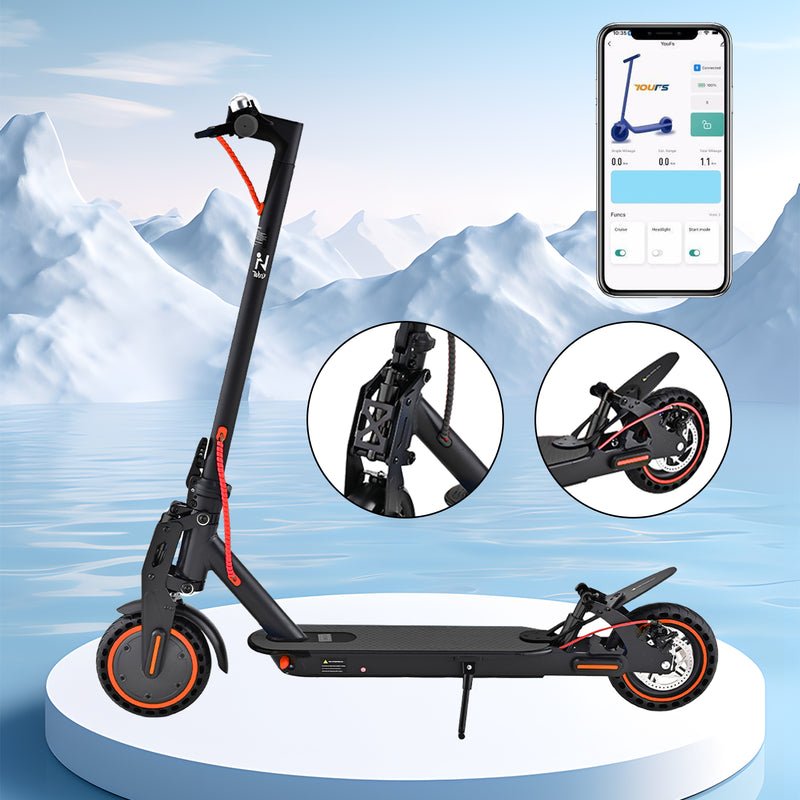 Load image into Gallery viewer, Exclusive 900W 40KM/H Electric Scooter Foldable Travel E-Bike w/ Shock Absorber
