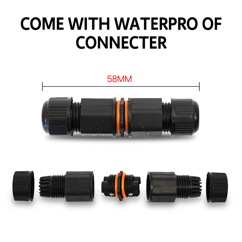 Load image into Gallery viewer, PORIYA 55W Resin Filled Underwater Swimming Pool Light LED RGB with Remote Controller
