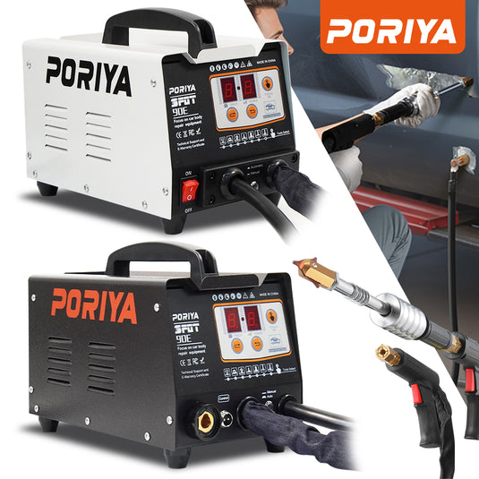 PORIYA Spot Welder Dent Puller 3KW Stud Welder Dent Repair Kit w/ Welding Gun