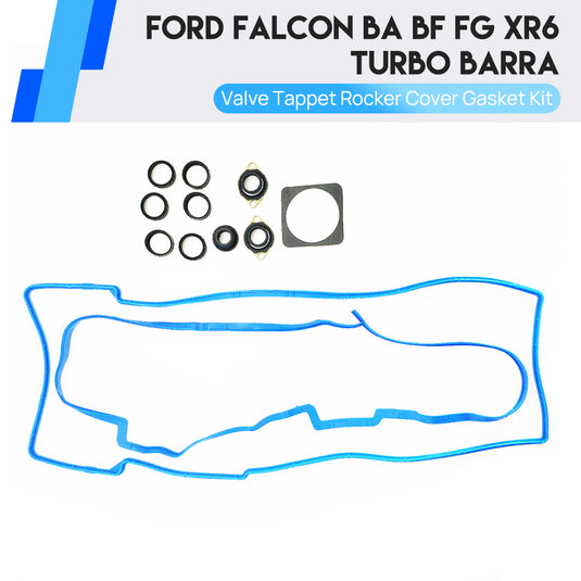 PORIYA Valve Tapper Rocker Cover Gasket Kit Fit Ford Falcon BA BF FG 6cyl 4L XR6 &Turbo