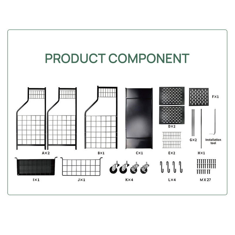 Load image into Gallery viewer, Golf Bag Storage Rack Garage Bag Organizer Storage Stand Golfing Equipment Rack

