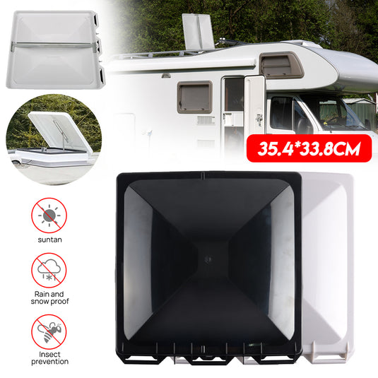 PORIYA 14" Universal RV Roof Vent Lid Cover Replacement Anti-UV Camper Trailer Motorhom