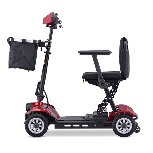 Portable Electric Mobility Scooter Motorised 4 Wheel Folding Scooter 35KM Range