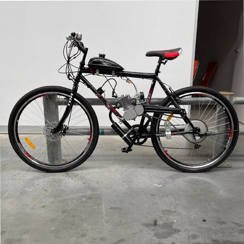 Load image into Gallery viewer, PORIYA 100CC 2 Stroke Bicycle Engine Motor Kit for Motorized Push Bike Petrol Gas
