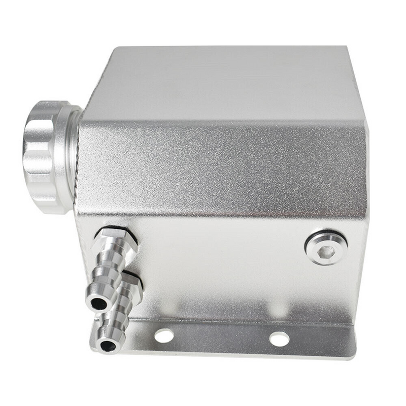Load image into Gallery viewer, PORIYA Universal 1L Aluminum Radiator Coolant Overflow Bottle Tank Expansion Reservoir
