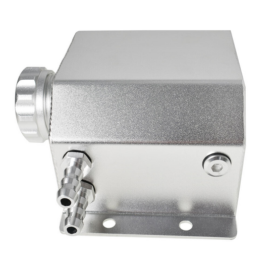 PORIYA Universal 1L Aluminum Radiator Coolant Overflow Bottle Tank Expansion Reservoir