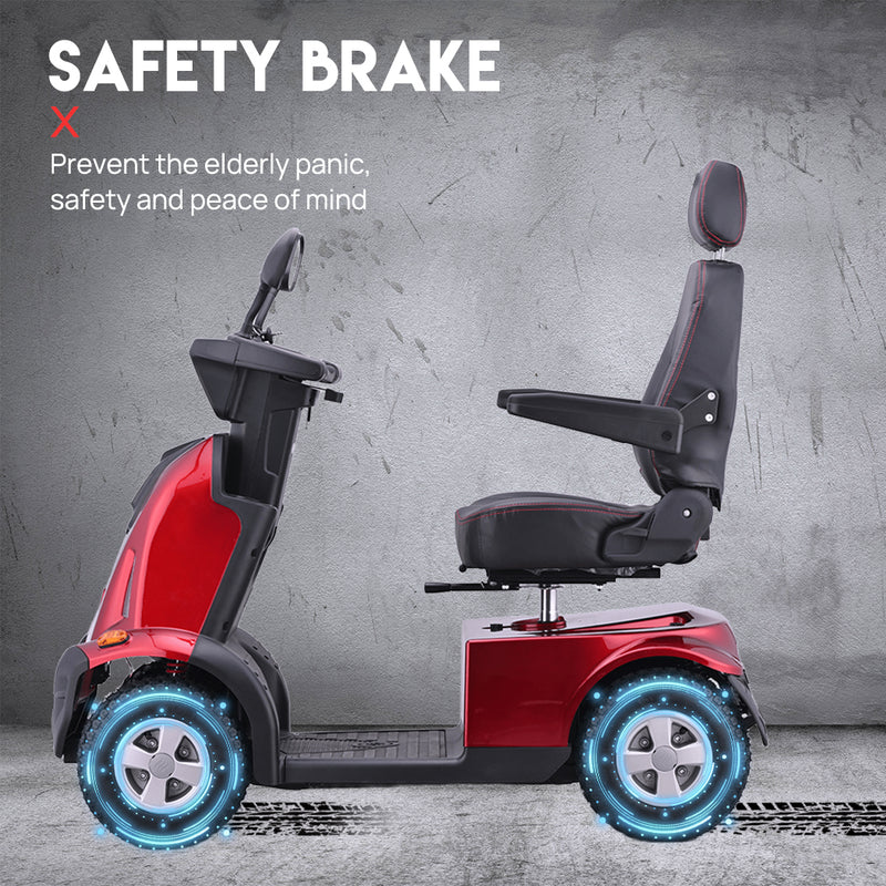 Load image into Gallery viewer, Electric Mobility Scooter 60KM Range /h 150KG Electric Motorised for Elderly12km
