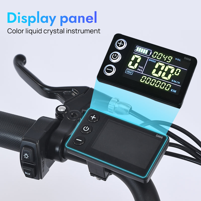 Load image into Gallery viewer, PORIYA 1500W Electric Tricycle escooter Urban City Bicycle Rechargeable 20" Fat Tyre
