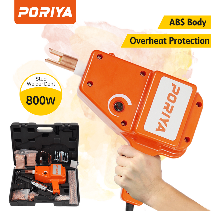 Load image into Gallery viewer, PORIYA Stud Welder Gun Electric Dent Repair Kit 800W 4V Auto Car Body Dent New
