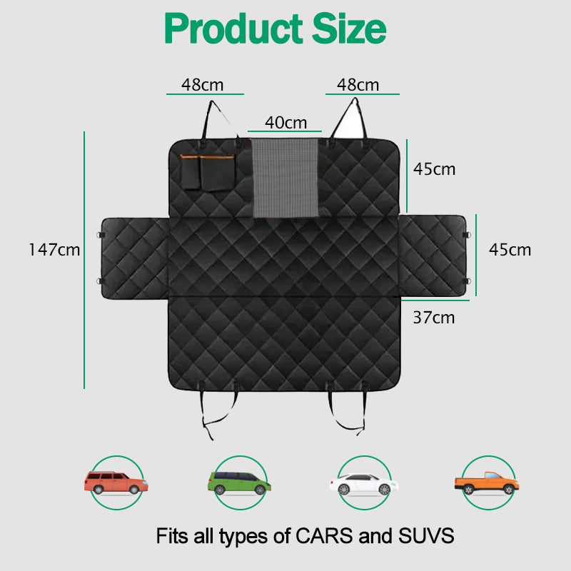 Load image into Gallery viewer, PORIYA Premium Pet Car Seat Cover Hammock Non-Slip Protector Mat Waterproof Cat Dog
