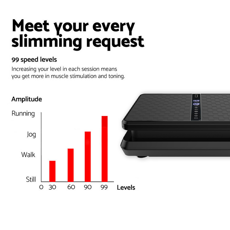 Load image into Gallery viewer, Vibration Exercise Machine Vibrating Platform Gym Home Fitness Plate Vibrator
