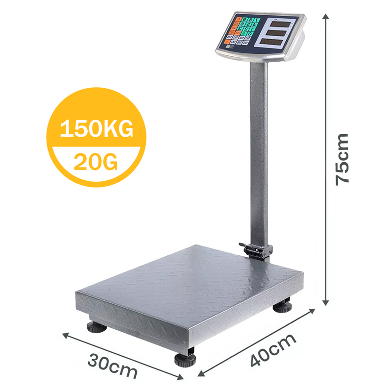 Load image into Gallery viewer, PORIYA Electronic Digital Scale Shop Platform Kitchen Scales Commercial 300 /150/ 40KG
