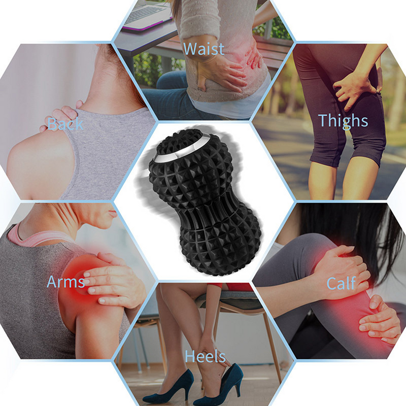 Load image into Gallery viewer, Vibrating Roller Massager Electric Massage Ball Back Foot Muscle Pain Relief AU
