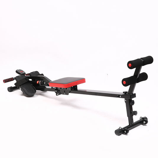 Rowing Machine Rower Resistance Exercise Fitness Gym Home Cardio
