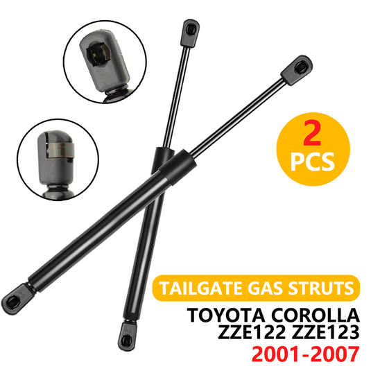 PORIYA 2x Tailgate Gas Struts for Toyota Corolla ZZE122 ZZE123 2001-2007 Hatchback