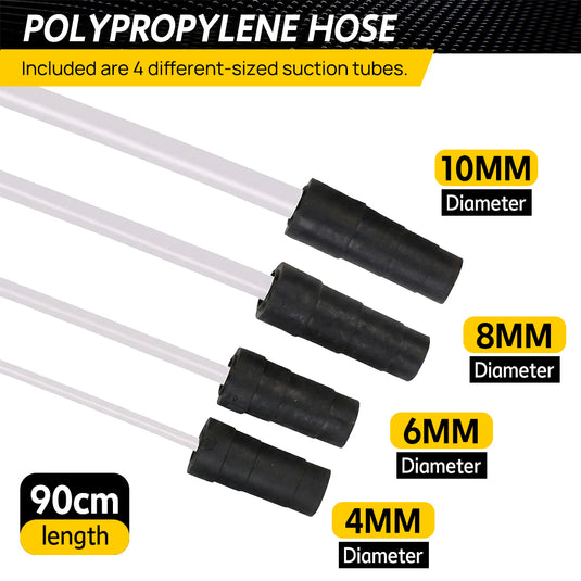 PORIYA 9L Waste Oil Fluid Suction Manual Extractor Pump Vacuum Fuel Car Boat Transfe