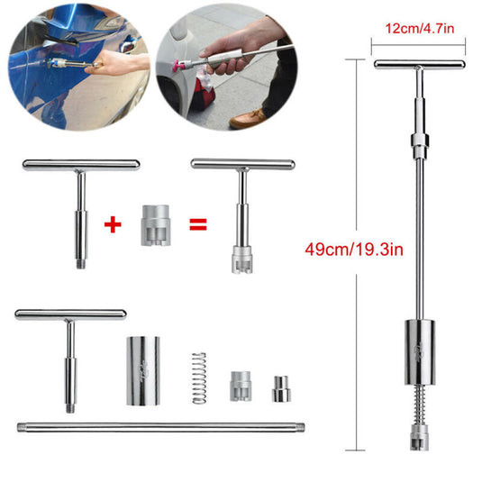 PORIYA 102pcs Car Body Dent Puller Auto Paintless Hail Dent Remover Repair Tools Kit