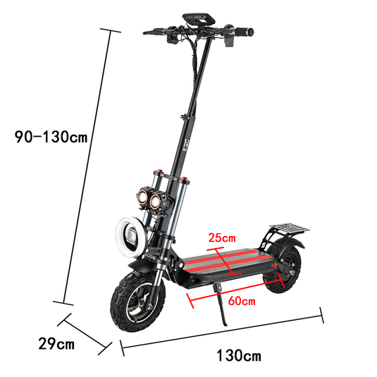 PORIYA 2500W Electric Scooter 70KM/H 80KM 11