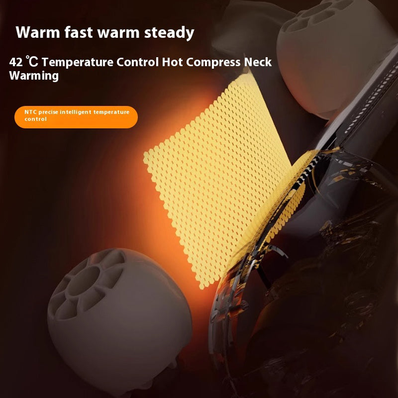 Load image into Gallery viewer, Neck Massager Shoulder Trapezius 5D with Heat Goletsure Massage Relief Pain
