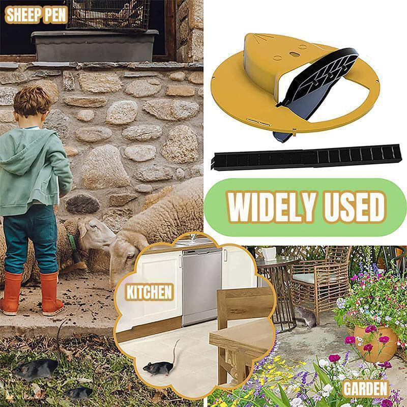 Load image into Gallery viewer, PORIYA Mouse Trap Flip N Slide Bucket Lid Mouse Rat Trap With Ladder Mouse trap Catche
