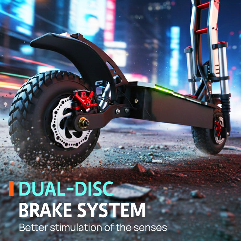 Load image into Gallery viewer, Electric Scooter NFC Start 3500W 80KM/H OFF Road Adult Foldable RGB E-Bike
