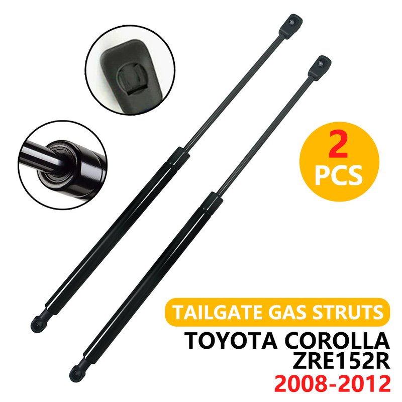 Load image into Gallery viewer, PORIYA 2 Tailgate Boot Gas Struts for Toyota Corolla Hatchback 2006-2012 ZRE152R Series
