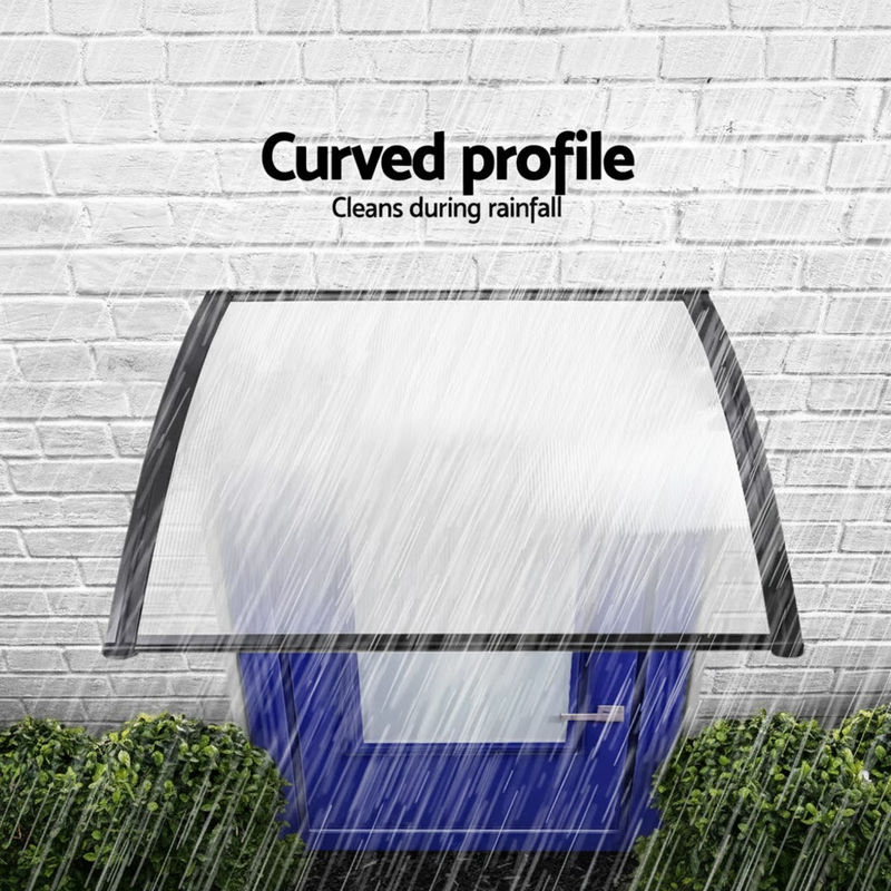 Load image into Gallery viewer, PORIYA Window Door Awning Outdoor Balcony Door Canopy Shelter Rain Cover Wind Shield
