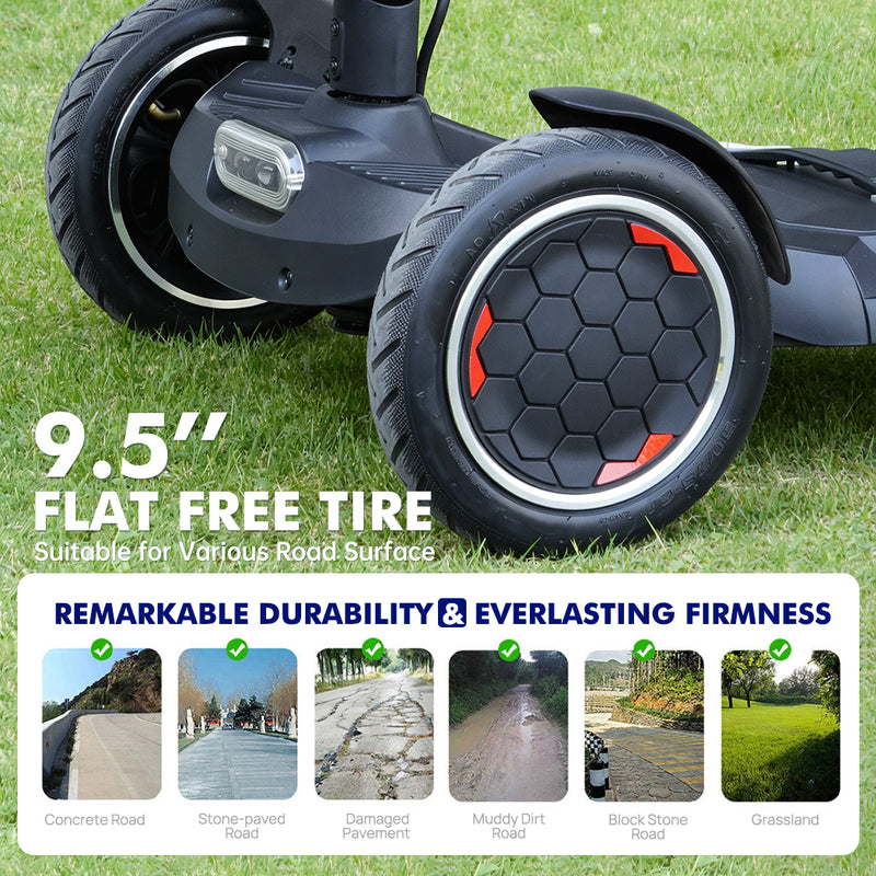 Load image into Gallery viewer, PORIYA 19.5KG Electric Mobility Scooter Lithium Power Foldable Airline w/ Basket
