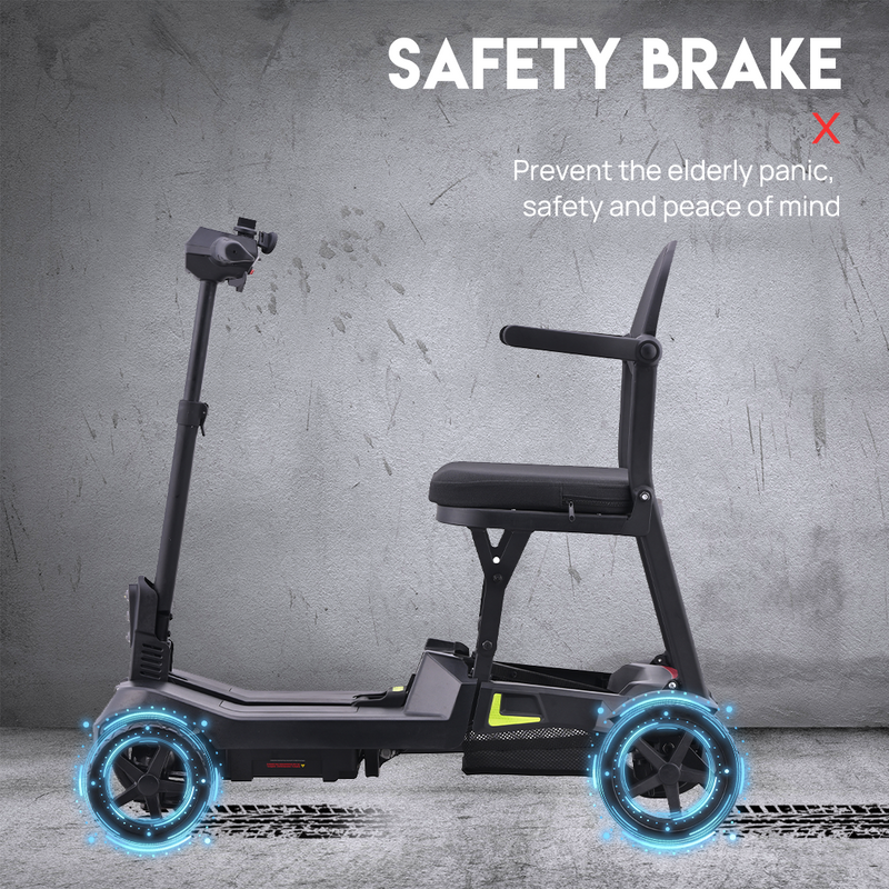 Load image into Gallery viewer, 16KG Electric Mobility Scooter Lithium Motorised Foldable w/ Storage Basket
