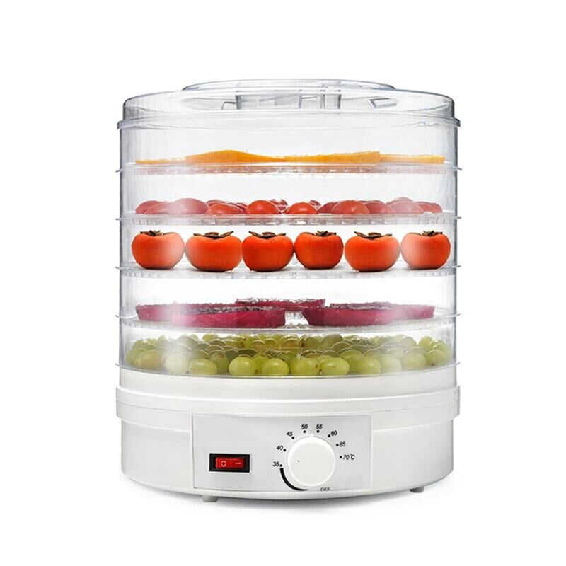 Load image into Gallery viewer, PORIYA 5/10 Trays Food Dehydrator Stainless Steel Fruit Dehydrators Jerky Dryer
