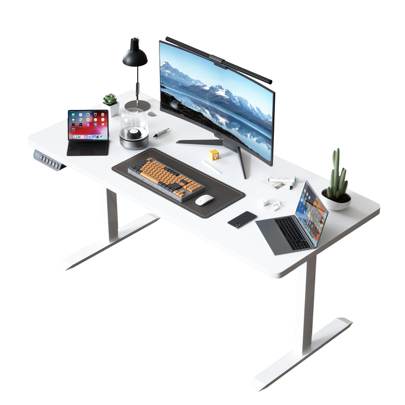 Load image into Gallery viewer, PORIYA Electric Standing Desk Height Adjustable Motorised Home Office Stand Table 1.2M
